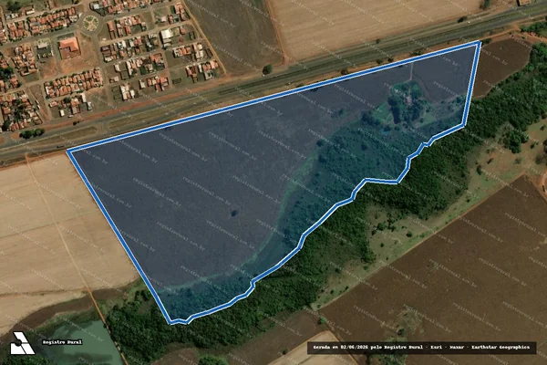Imagem de satélite de FAZENDA BARRA - PARTE1 em Santo Antônio da Barra - GO
