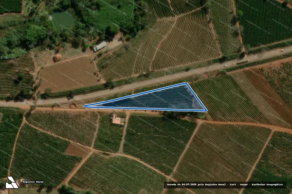 Imagem de satélite de FAZENDA POSSES OU CÓRREGO DA ONÇA - PARCELA 02 em Itamogi - MG
