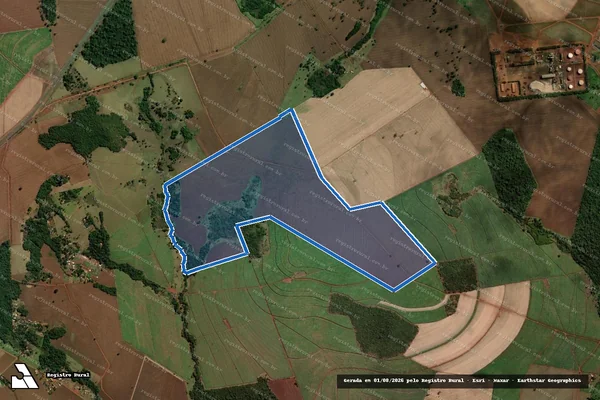 Imagem de satélite de Fazenda Umuarama - PARTE 1 em Rio Verde - GO