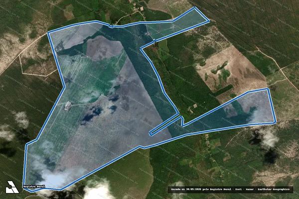 Imagem de satélite de FAZENDA FORMIGA - FORMIGA em Santa Quitéria do Maranhão - MA