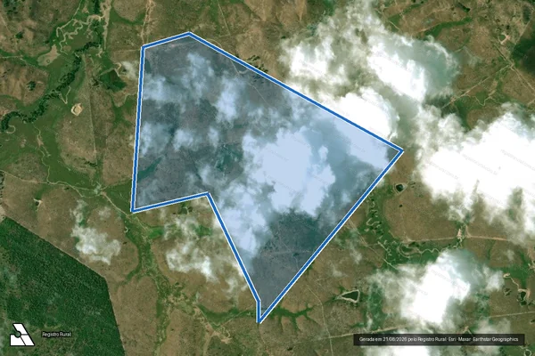 Imagem de satélite de FAZENDA CRISTINA - Parte 10 em Vitorino Freire - MA