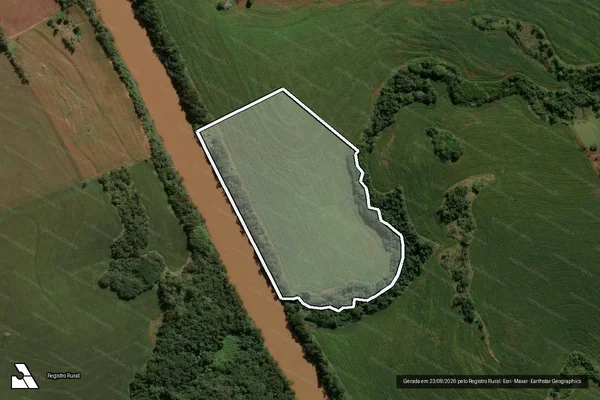 Imagem de satélite de FAZENDA ALTO ALEGRE - Única em São João do Ivaí - PR