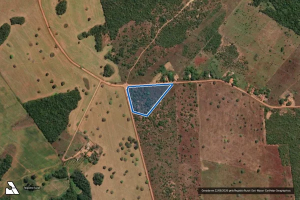 Imagem de satélite de LOTE 01, REASSENTAMENTO FLOR DA SERRA em Porto Nacional - TO