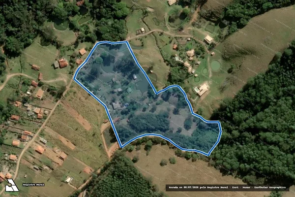 Imagem de satélite de SÍTIO MOCO - SÍTIO MOCO em Joanópolis - SP