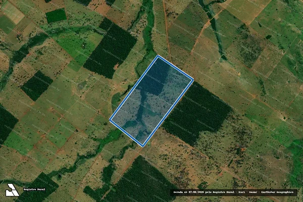 Imagem de satélite de / FAZENDA AZ DE OURO