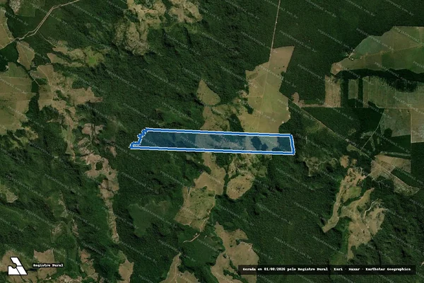 Imagem de satélite de Sítio Almeida (Gleba Guaporé Setor Rio Branco) - Parte 1 em Vilhena - RO