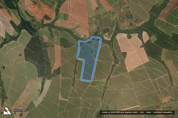 Imagem de satélite de FAZENDA SANTA RITA DAS PALMEIRAS / Parte 3 em None