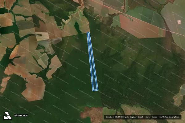 Imagem de satélite de Fazenda Divisão - Parte 6 em Lucas do Rio Verde - MT