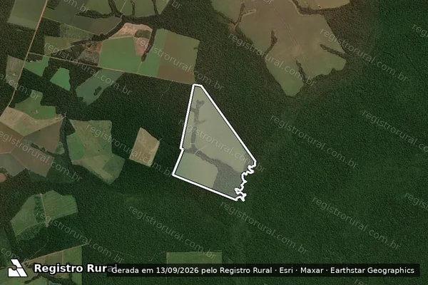 Imagem de satélite de FAZENDA RIQUETTI II - FAZENDA RIQUETTI II em Porto dos Gaúchos - MT