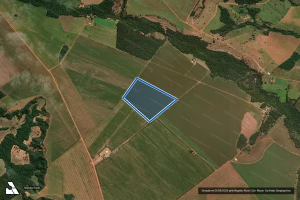 Imagem de satélite de FAZENDA SANTO ANTÔNIO - Gleba 01 em Rio Verde - GO