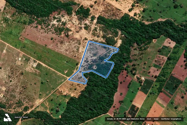 Imagem de satélite de FAZENDA SANTA ROSA - LOTE 30 em Rio Negro - MS
