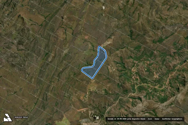 Imagem de satélite de FAZENDA_AGUA_FRIA em Alto Paraíso de Goiás - GO