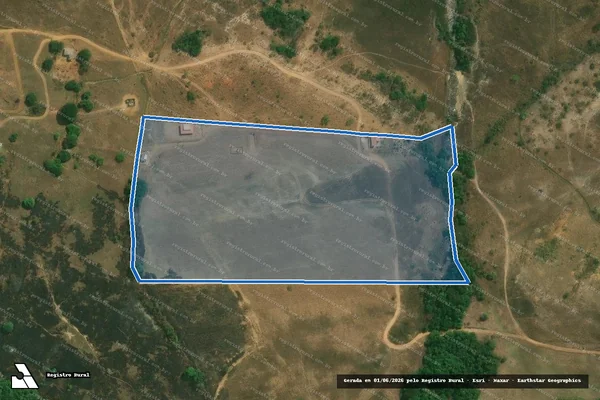 Imagem de satélite de Fazenda Bela Vista - Parte 1 em Carrancas - MG