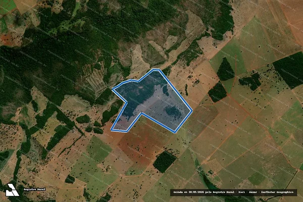 Imagem de satélite de Fazenda Rocha Braga em Arenápolis - MT