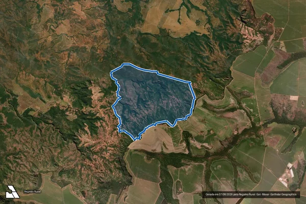 Imagem de satélite de FAZENDA BURACOS - 001 em Caiapônia - GO