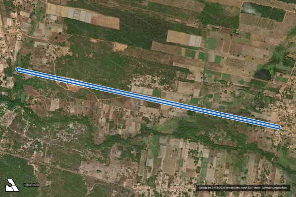 Imagem de satélite de SITIO ARAÇA ? LOTE 00495 - Parte 1 em Ibiapina - CE
