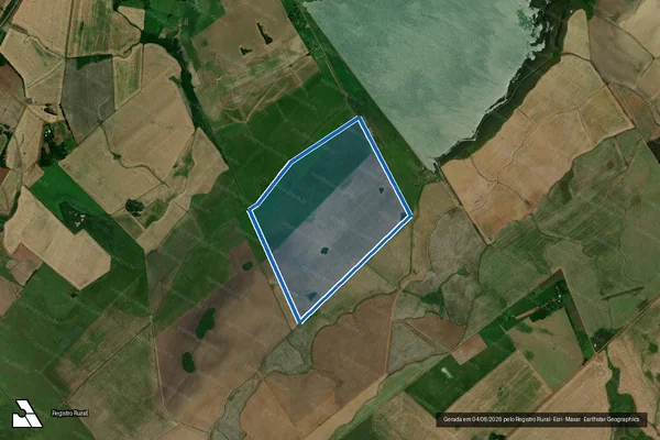 Imagem de satélite de Agropecuária Vô Willi - Gleba B da Agropecuária Vô Willi em São Borja - RS