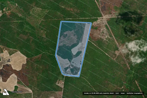 Imagem de satélite de FAZENDA MUCUNÃ em Anapurus - MA