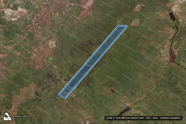 Imagem de satélite de Paus Brancos - Paus Brancos em Bela Cruz - CE