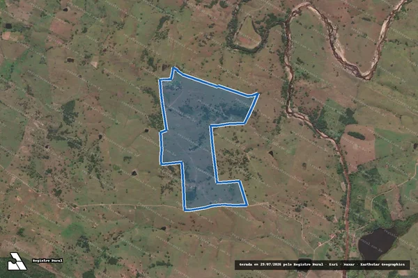 Imagem de satélite de FAZENDA SÃO JOSÉ - FAZENDA SÃO JOSÉ em Porto Real do Colégio - AL