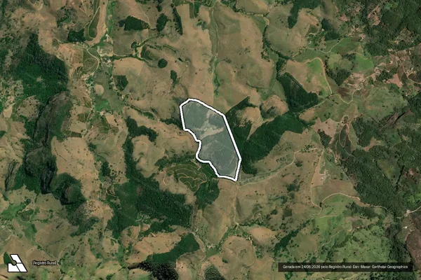 Imagem de satélite de Soledade - PARCELA 01 em São José do Calçado - ES
