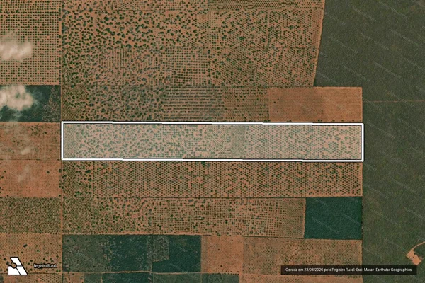 Imagem de satélite de VILA PARÁ ? LOTE 06 - Parte 1 em Serra do Mel - RN