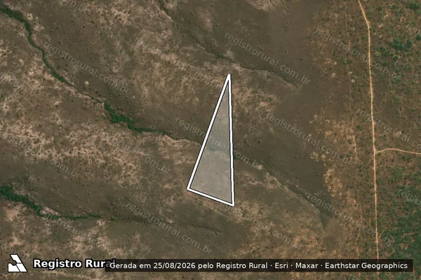 Imagem de satélite de Fazenda Tamanduá - Gleba 11 em Curvelo - MG