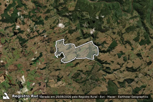 Imagem de satélite de CHAPADA - CHAPADA I em Bom Jesus - RS