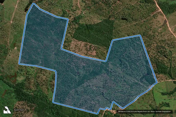 Imagem de satélite de Fazenda São Francisco - Parcela 1 em Governador Newton Bello - MA