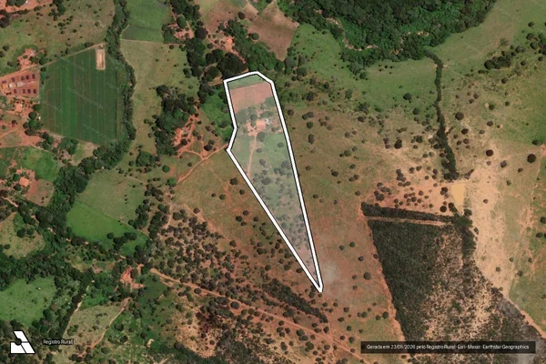 Imagem de satélite de FAZENDA QUINTAL VELHO - Parte 1 em Montes Claros - MG