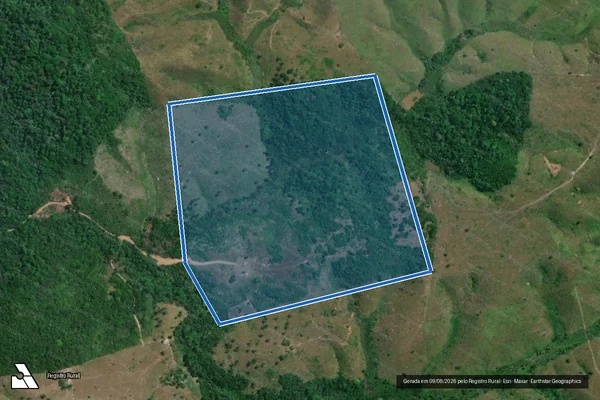 Imagem de satélite de Gleba Auzilândia - Fazenda Tres Irmãos / Fazenda Três Irmãos