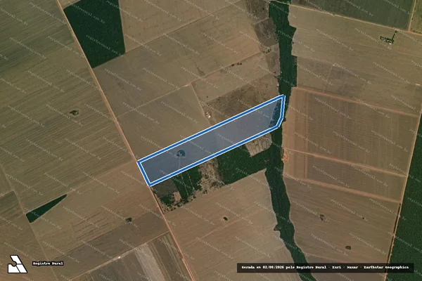 Imagem de satélite de Lote 19 PA São Manoel - Lote 19 em Querência - MT