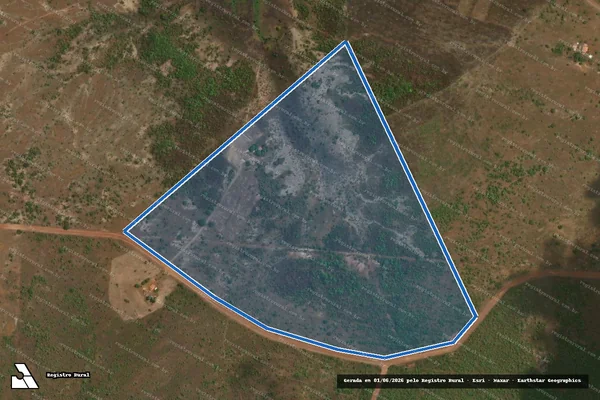 Imagem de satélite de LOTE 43, PA ONALICIO BARROS - LOTE 43, PA ONALICIO BARRO em Caseara - TO