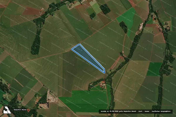 Imagem de satélite de Lote Rural nº 264, do 31º Per. Faz. Brit. - Lote Rural nº 264-A, do 31º Per. Faz. Brit. em Maripá - PR