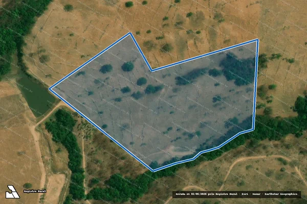 Imagem de satélite de Fazenda Lajeado lugar denominado Itaperama e Itapé - PARCELA 02 em Morrinhos - GO
