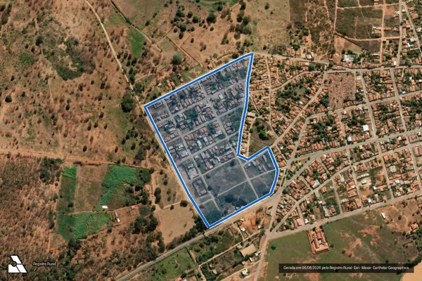 Imagem de satélite de Fazenda Vila Aprazível - Gleba 02 - GLEBA 02 em São João da Ponte - MG
