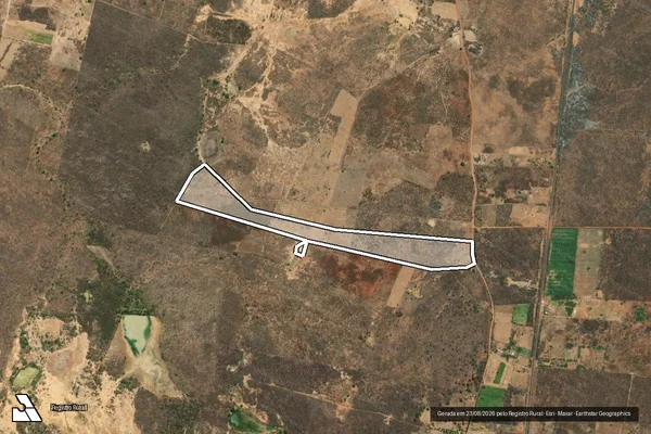 Imagem de satélite de LAGOA - Parte 1 em Geminiano - PI