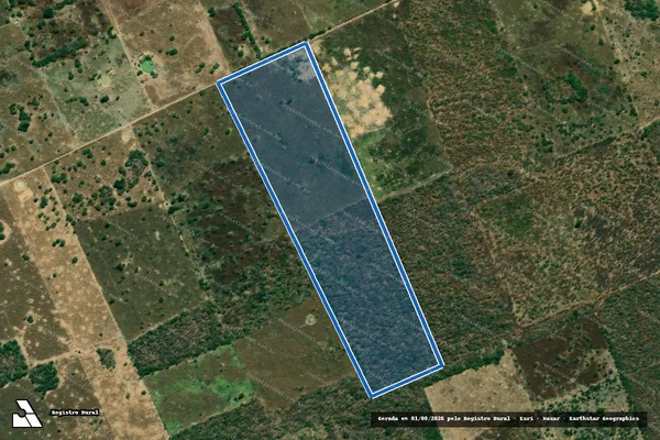 Imagem de satélite de FAZENDA RIACHO DO TIJUCUÇU - LOTE_31 em Wanderley - BA
