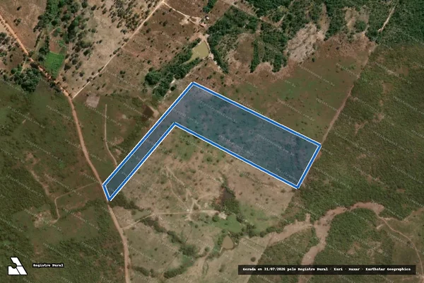 Imagem de satélite de SITIO BOM JESUS - ÁREA TOTAL em Faina - GO
