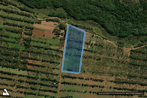 Imagem de satélite de Projeto de Assentamento Ouro Branco - Lote 26 B em Terenos - MS