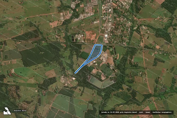 Imagem de satélite de FAZENDA NELORE I - PARTE 1 em Jales - SP