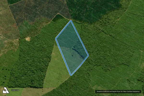 Imagem de satélite de Fazenda Nove Irmãos / Parcela 1