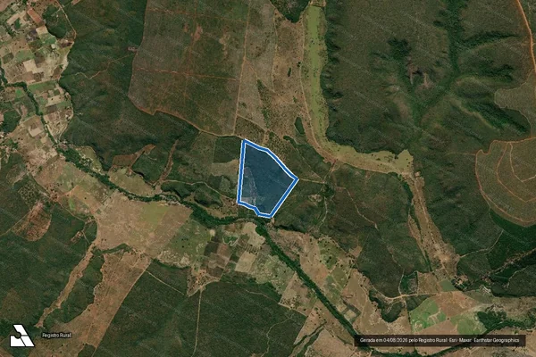 Imagem de satélite de Fazenda Vargem Grande  - Parcela 1 em Indaiabira - MG