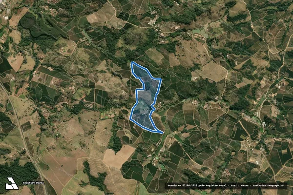 Imagem de satélite de SITIO SÃO BENEDITO - Parte 1 em Espírito Santo do Pinhal - SP