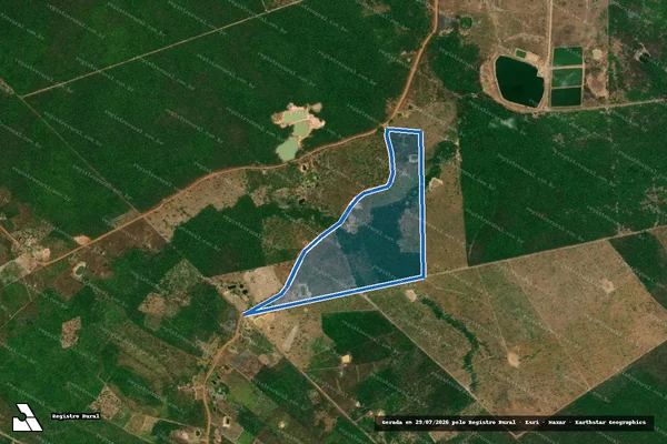 Imagem de satélite de Fazenda São Luis I - PARCELA 01 em Matões do Norte - MA