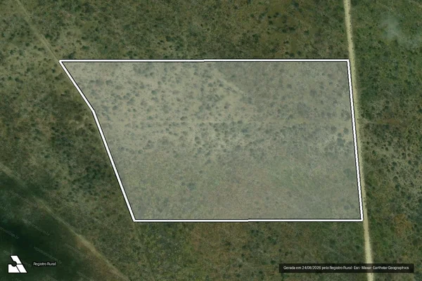 Imagem de satélite de Projeto de Assentamento Caiçara – Lote 57 / Lote 57