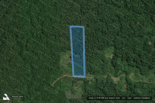 Imagem de satélite de / Projeto de Assentamento Beruri