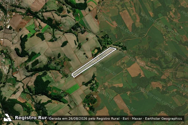 Imagem de satélite de Ary Eitelwein - Propriedade 5 - Parcela 1 em Chapada - RS