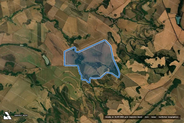 Imagem de satélite de FAZENDA LAGEADO - Gleba 02 em Panamá - GO