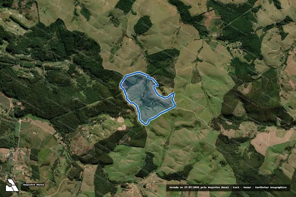 Imagem de satélite de Sítio dos Felipes em Itatiba - SP